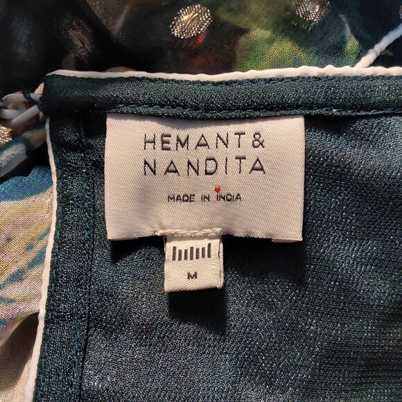 Hemant & Nandita Della Ruffle Mini Dress Great Condition - Med - Picture 12 of 15